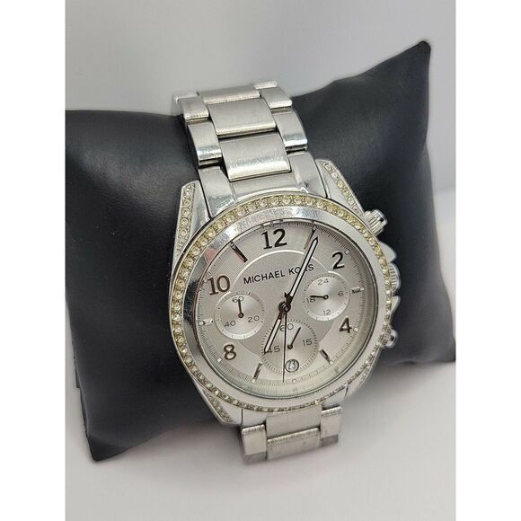 Michael Kors Blair MK5165 Women's Stainless Steel Analog Dial Quartz Watch AM190 - Picture 3 of 10